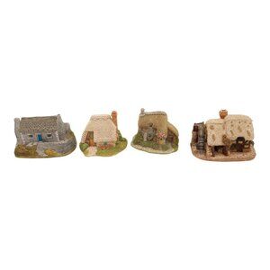 Lilliput Lane Croft Puddlebrook Strawberry Cottage Watermill Collectible Lot 4